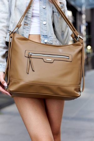 Geräumige Damentasche aus Öko-Leder – Rovicky