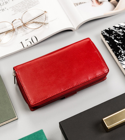 Damen Geldbörse Hochformat aus Echtleder – Peterson