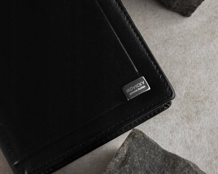 Herren Geldbörse Hochformat aus Echtleder – Rovicky