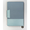 A5 Notizbuch in Hellblau mit Magnetverschluss und integriertem Lesezeichen – Peterson