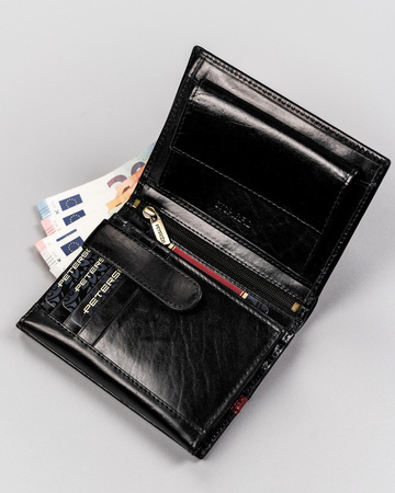 Herren Geldbörse aus Leder für Karten – Peterson