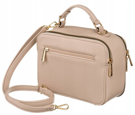 Kleine elegante Damen Umhängetasche aus Öko-Leder – Peterson