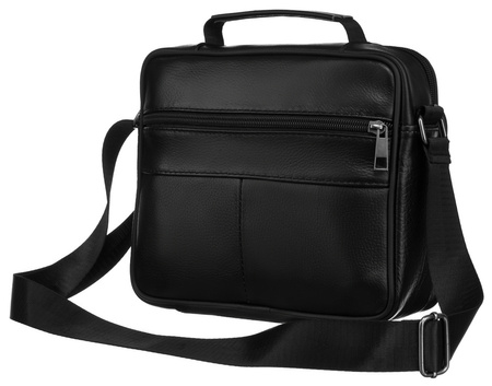 Herren Umhängetasche aus Leder für die Arbeit – Rovicky