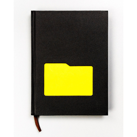 Schwarzes Notizbuch im B6-Format, bedruckt mit Punkten – Peterson