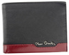 Zweifarbige Herren Geldbörse aus Leder mit RFID-Schutz – Pierre Cardin