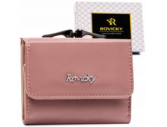 Klassische kleine Damen Geldbörse mit Klappverschluss – Rovicky