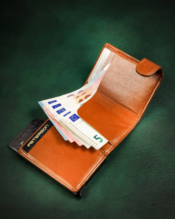 Damen Geldbörse aus Leder mit Kartenhalter – Peterson