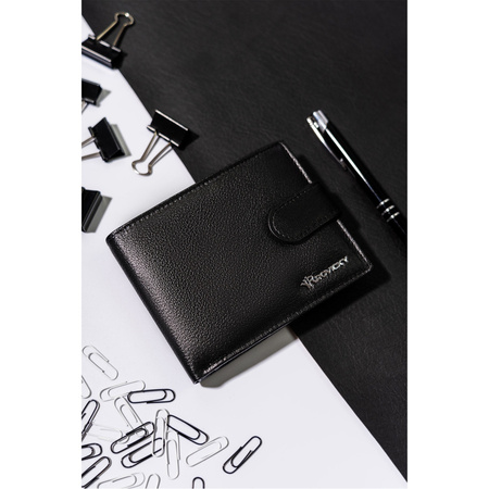 Große geräumige Herren Geldbörse aus echtem Leder – Rovicky