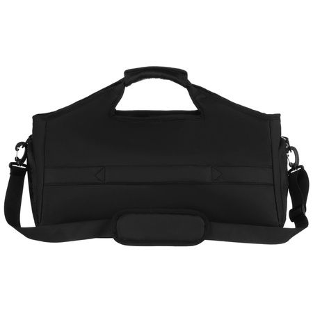 Schwarze, sportliche Reisetasche zum Umhängen – Peterson