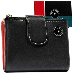 Damen Geldbörse aus Leder mit Fächern – Peterson