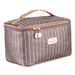 Rechteckige Kosmetiktasche mit Organizer für Reisen – Peterson