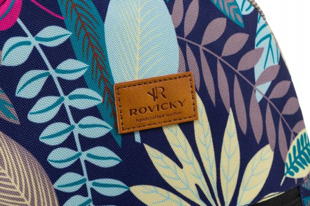 Gemusterter, städtischer Damen Rucksack – Rovicky