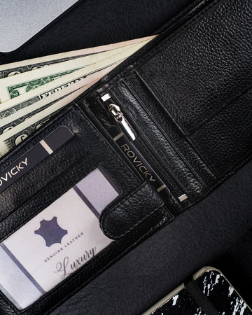 Herren Geldbörse groß, querformatig aus Leder – Ronaldo