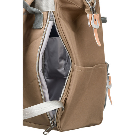 Zweifarbiger Damen Kabinenrucksack mit einem Fach und neun Taschen – Peterson