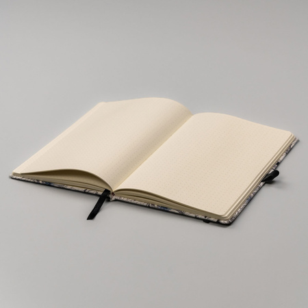 Notizbuch A5, punktiert und mit Gummiband – Peterson