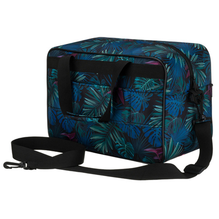 Reisetasche mit einem abnehmbaren Gürtel und einer Außentasche mit Reißverschluss - Rovicky