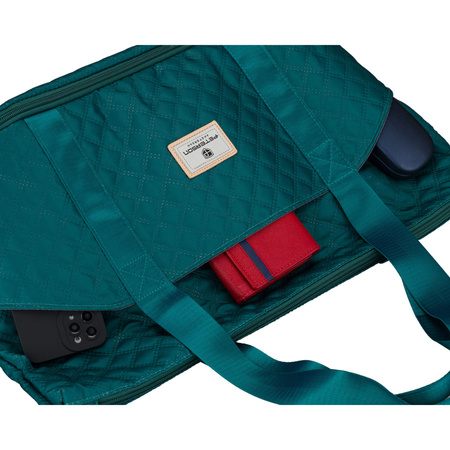 Trainings-Tasche aus grünem Polyester mit bequemen Griffen - Peterson