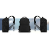 Reise-Rucksack aus Polyester in Schwarz mit Laptopfach - Peterson