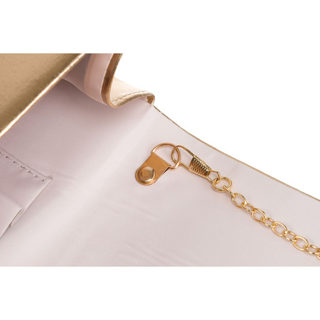 Damen Clutch aus Öko-Leder in Gold – Rovicky