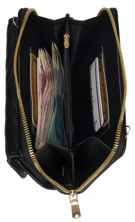 Mini Damen Umhängetasche-Geldbörse 2-in-1 mit abnehmbarem Riemen – 4U Cavaldi