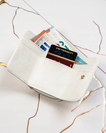 Elegante Damen Geldbörse aus lackiertem Öko-Leder – Peterson