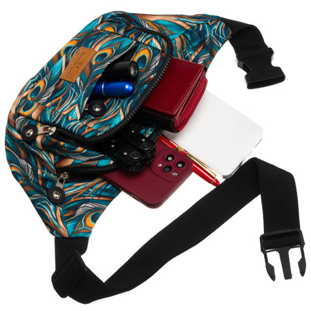 Damen Bauchtasche mit auffälligem Muster – Rovicky