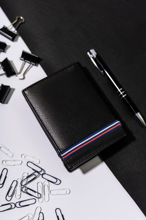 Herren-Geldbörse aus Leder ohne Verschluss - Always Wild