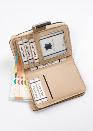 Stilvolle Damen Geldbörse aus Echt- und Öko-Leder – 4U Cavaldi