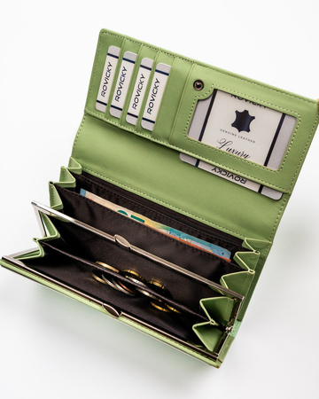 Große Damen Geldbörse Querformat aus Öko-Leder – 4U Cavaldi