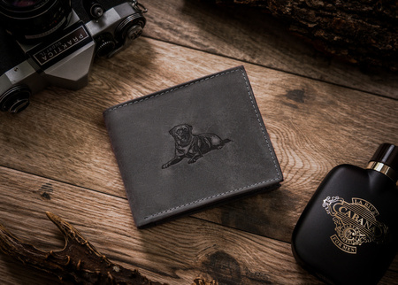 Große Herren Geldbörse aus Leder – Always Wild