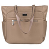 Geräumige Stadt Tasche für A4 in Beige – Peterson