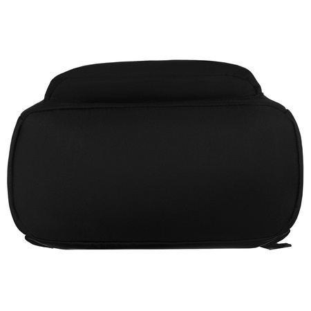 Damen-Stadtrücksäcke aus Polyester in Schwarz, an verstellbaren Trägern aufgehängt - Peterson