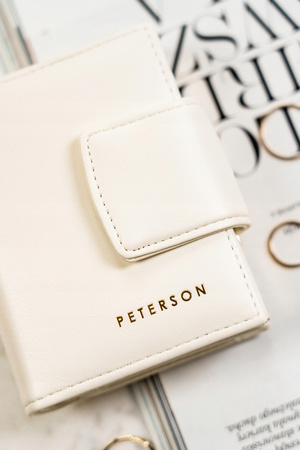 Kleine Damen Geldbörse aus Öko-Leder – Peterson