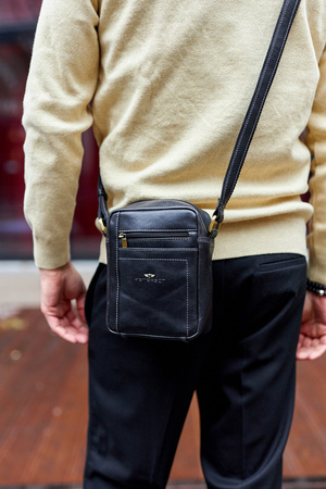 Leder Herrentasche für die Arbeit – Peterson