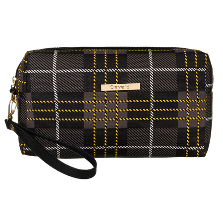 Reise-Kosmetiktasche für Damen im Karomuster – Rovicky