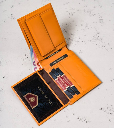 Minimalistische Herren Geldbörse aus Leder – Peterson