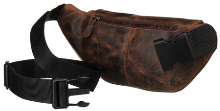 Städtische Gürteltasche aus Leder zum Umhängen – Peterson