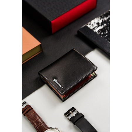 Kleine Herren Geldbörse aus Leder – Rovicky