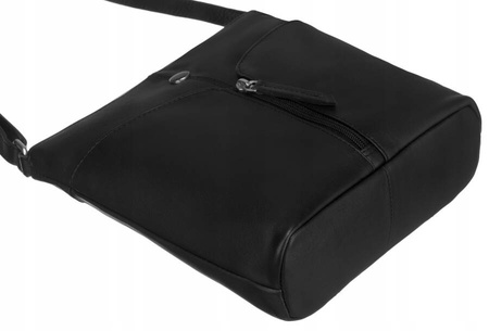 Damen Umhängetasche aus Leder mit verstellbarem Gurt – Peterson