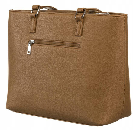 Damen Shopper aus Öko-Leder mit zusätzlicher Geldbörse – Rovicky