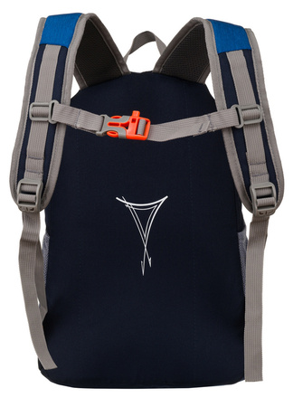 Blauer Trekkingrucksack mit bequemen Schulterriemen – Peterson