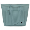 Blaue Damen Shopper aus Polyester mit Fronttasche – Peterson