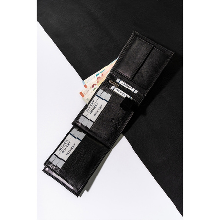 Klassische Herren Geldbörse für Karten und Dokumente mit RFID – Always Wild