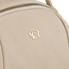 Kleiner Damen-Rucksack aus Öko-Leder in Hellbeige – Rovicky