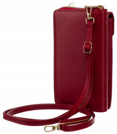 2-in-1 Handtasche-Geldbörse mit langem, abnehmbarem Riemen – 4U Cavaldi