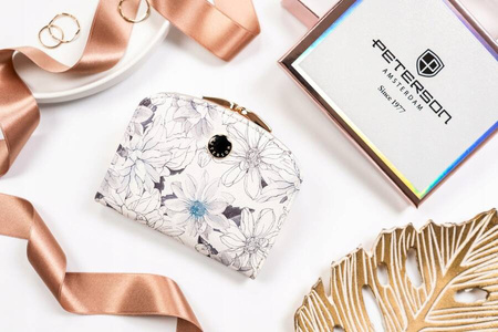 Kleine Damen Geldbörse aus Öko-Leder – Peterson