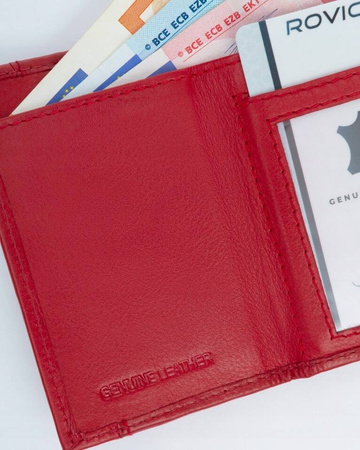 Kleine Damen Geldbörse aus echtem Leder – Rovicky