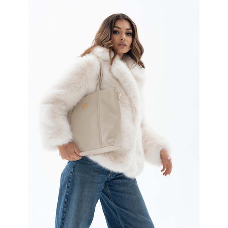 Geräumige 2-in-1 Damentasche aus Öko-Leder – Rovicky