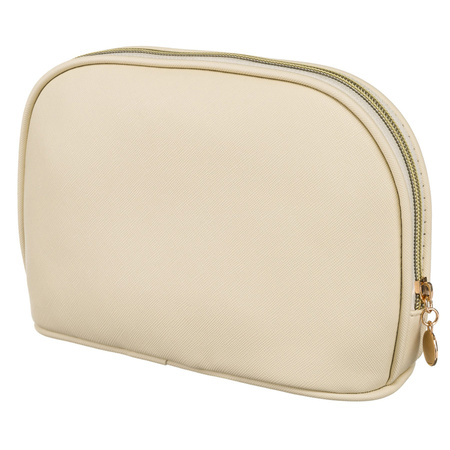 Praktische Reisekosmetiktasche mit goldenen Details – Peterson