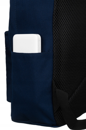 Marineblauer Schulrucksack mit verstellbaren Trägern – Peterson